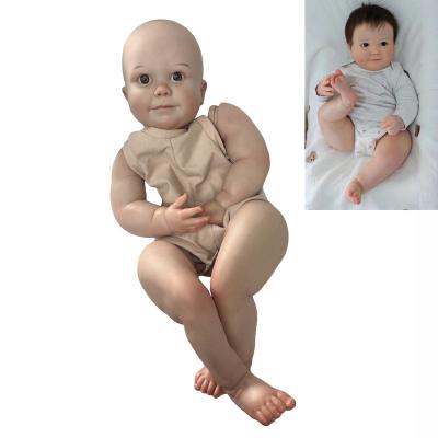 China Soft Toy 26-28 Inch Bebe Reborn Doll Kit Artist Painted Soft Doll Kits Vinyl Diy Kits for sale