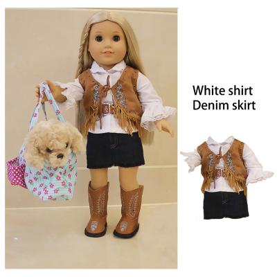 China 18 Inch Doll Clothes Change Clothes Handmade Doll Dress Doll Outfits Adjustments for sale