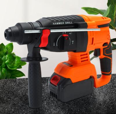 China Drill Wood/Metal/Tile/Wall/Concrete Hammer Drill with Large Capacity Battery for 2 Hours Use, Stepless Speed ​​Regulation Hammer Drills for sale