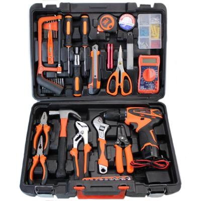 China Professional Household/Electrician OEM/ODM Machine- Combo Set DIY Tools High Quality Tool Kit 119pcs Toolbox Set with Plastic Box for sale