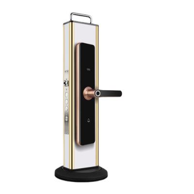 China Best Selling Portable Smart Door Lock Holder, 60kg Max Load 60kg High Quality Thin Aluminum Frame Door Lock for sale