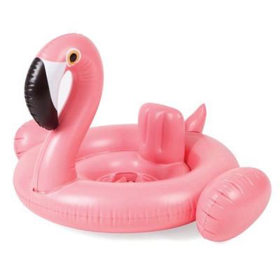 China Pink Flambird PVC Inflatable Water Toy Floating Mount Customized Size for sale