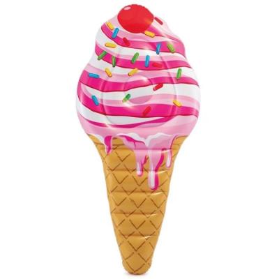 China Ocean Factory New PVC Custom High Quality Air Ice Cream Cone Float Row for sale