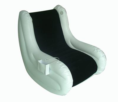 China Factory High Quality Indoor Air Chair Air Couch Custom PVC Flocking Chair for sale