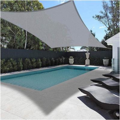 China Garden Shading Rectangle Waterproof UV Block Sun Shade Sail Tent (PETS) for Outdoor Patio Garden for sale