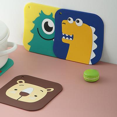 China Cute Potholder Cartoon Coaster OEM for sale