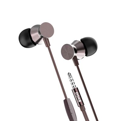 China Perfect Sound BWOO New Products OEM Logo In-Ear Earphone 3.5mm Mobile Jack Wired Earphone With Microphone for sale