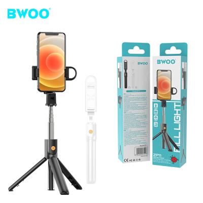 China Stick With Led Light BWOO Strong 3 In 1 Multi Functions Selfie Stick USB Stick For Full-featured Phones for sale