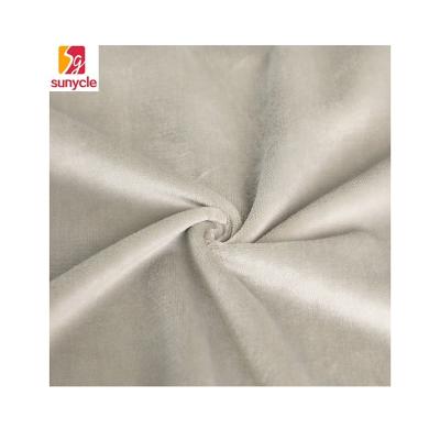 China Single Side Memory Hometextile Flannel Fleece Fabric For Bedding Factory Direct Selling Cloth for sale