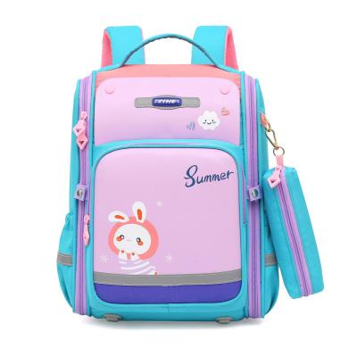 China Waterproof Student Bag Protection Children Packs 1-3-6 Grade Kids Backpack School Bags for sale