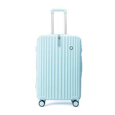 China ABS Universal Wheel Trolley Case Combination Lock Luggage Boarding Mute Filling Suitcase With Treasure INS Wind Filling Trolley for sale