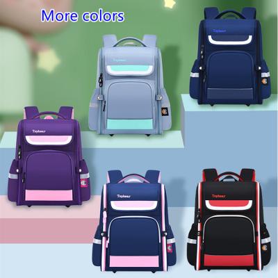 China Waterproof Primary School Bag Children's School Bag Girls Decompression Backpack School Bags And Burden Reduction for sale