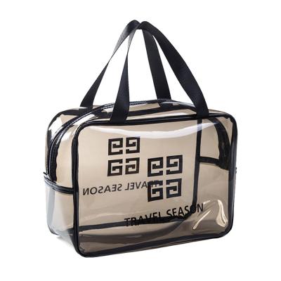 China Waterproof Portable Cosmetic Bag Unisex Cosmetic Bag Storage Hickening Storage Bag for sale