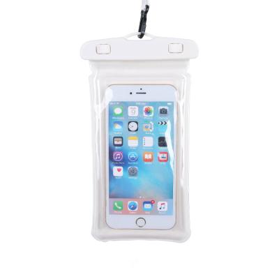 China Hot Sale Airbag Out of Water Travel Swimming Waterproof Univeral PVC Mobile Phone Bags for sale