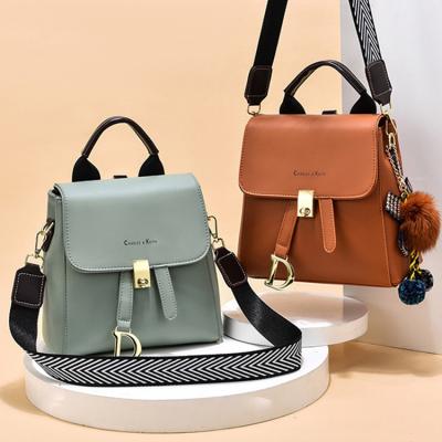 China Western Style One-shoulder Bag Women's Bag Women's Backpack Messenger Bag Women's Backpack Fashion Casual Cover Type Retro Wear-resistant And Waterproof for sale