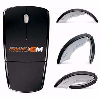 China OEM 3D Customized Laptop 2.4G Wireless Foldable ARC Mouse for sale