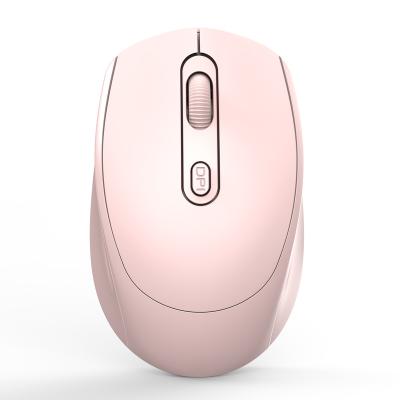 China New Morandi Cute Color 2.4Ghz BT 3D Rechargeable Dual Mode Computer Wireless Mouse for sale