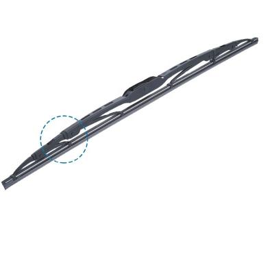 China UNIVERSAL POM+METAL+NATURAL 418 RUBBER TRADITIONAL METAL WIPER BLADE for sale