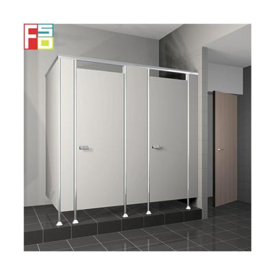 China Hot Sale Hotel Bathroom Compartment Toilet Partition Toilet Partition Design HPL Board Mail School Toilet Partition 12mm Moisture Proof for sale