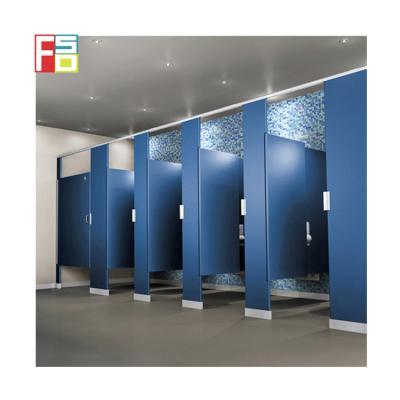 China 12mm hpl panel moisture proof formica sheets phenolic water and bathroom partition toilet divides toilet compartment for sale