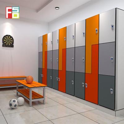 China Wholesale durable wood hpl vintage locker solid compact laminate gymnasium grain z locker pool locker for sale