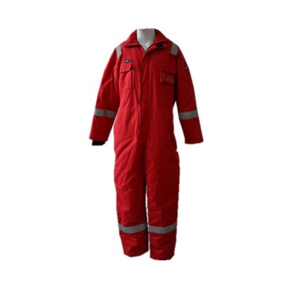 China Factory Supply NFPA 2112 EN 11612 Red Fire Proof Anti-Static Fire Resistant Clothing for sale