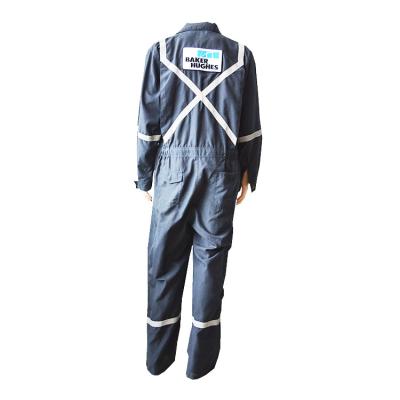 China Antistatic High Fire Resistant Industrial Flame Retardant Coverall Work Force Uniform Clothing for sale