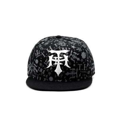 China JOINT Design Your Own 6 Panel Acrylic Embroidery Snapback Hat / Custom Snapback Hat Wholesale for sale