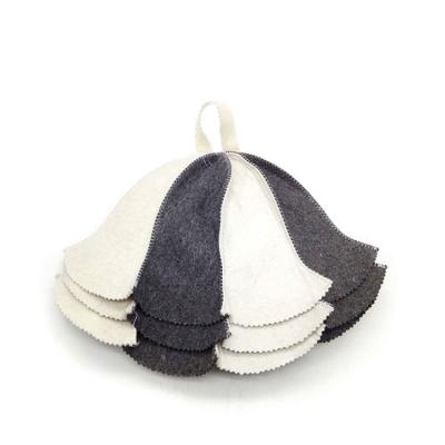 China Picture best choice hats for sauna wool felt sauna hat sauna hat for sale