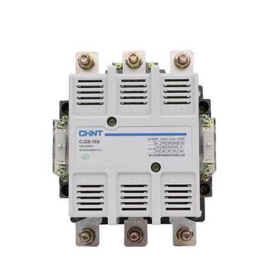 China hot sale CHINT CJ20-160A 50Hz AC contactor ac contactor 380V 3 phase CJ20-160A for sale