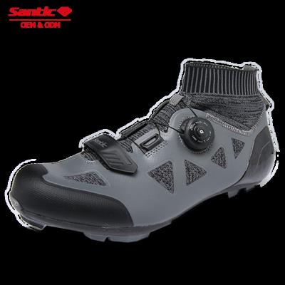 China CARBON New Fashion Carbon MTB Bike Shoe / Boot Design With Set On Closure for sale