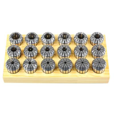 China Garment shops best price 65Mn spring ER bushings set er32 18pcs with high precision 0.008mm for bushing chuck for sale