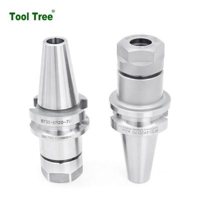 China High Speed ​​Hotel Machine Tools BT30 ER20 Precision Tool Holders BT30/40/50 High Speed ​​Bushing Chucks For CNC Machining Center Lathe for sale