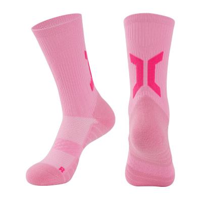 China Breathable Custom Cushioned Cotton Moisture Crew Boot Labor Protection Safety Work socks cushioned socks for sale