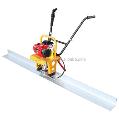 China Concrete Surface Concrete Vibrator Gasoline Hand Held Screed Road Leveling Machine for sale