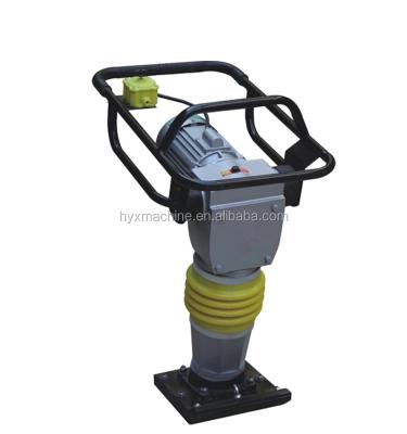 China Compacting Walk Behind Ditch HCR80 Hand Electric Vibration Hydraulic Sand Tamper for sale