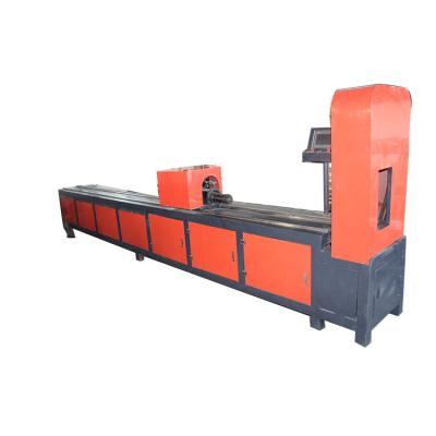 China Metal furniture factory tunnel support small pipe punching machine for hardware pipe fittings, profile punch processing for sale