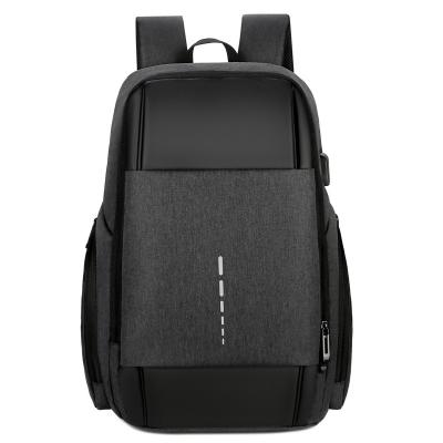 China With USB 2021 New Style Customized Fashion High Quality USB Rechargeable Men's Official Document Portable Backpack Wholesale for sale