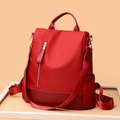 China Latest Design Fashion Girls Waterproof Lady Backpack Anti-theft Travel Rucksack With Shoulder Strap for sale