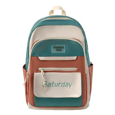 China Hot Selling Multifunctional Waterproof School Bag School Backpack for Cute Girls Waterproof College Students Rucksack Bag Teenager for sale