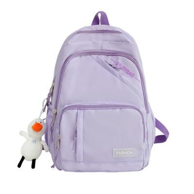 China Waterproof Student Bag Backpack for Women Girls Large Capacity School Backpack Young Lady Travel Colleague Students Backpack Teenager Girls for sale