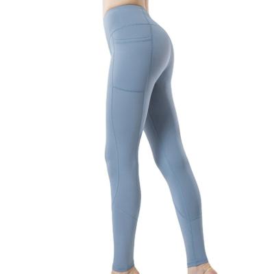 China Viable High Quality Women's Yoga Fitness Pants With Pockets Comfortable Tight Fitting Running Fitness Yoga Pants for sale