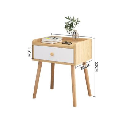 China Other Rack Cheap Wooden Bedside Adjustable Floor Table With Bedroom Furniture for sale