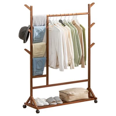 China Modern simple home multi-functional rack living room bedroom dormitory hotel cloakroom coat rack with pants rack for sale