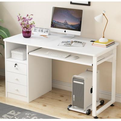 China Other Hot Selling Student Study Table Desk Wooden Computer Desk With Drawers for sale