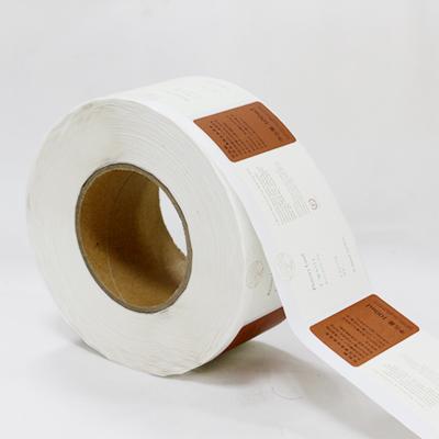 China Waterproof Roll Sticker Label Roll Up PVC Logo Label Printing Service for sale