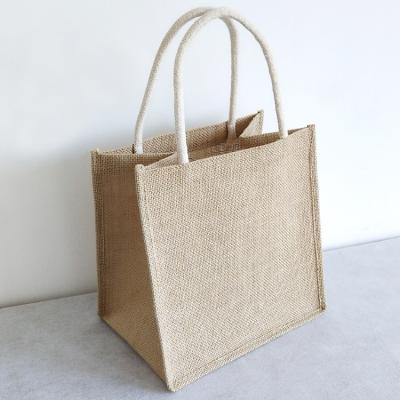 China Reused simple handbag girl's small fresh canvas bag gift materials bag Korean pattern series rice canvas bag for sale