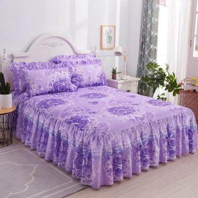 China FLARA LUXURY Bedspread Bedspread Set LUXURY Soft and Comfortable Bed Skirt Set, Wrinkle, Sheet and Bedding Set for sale