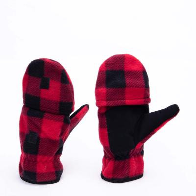 China Men Women Waterproof Warm Acrylic Convertible Gloves Cold Weather Shaking Windproof for sale