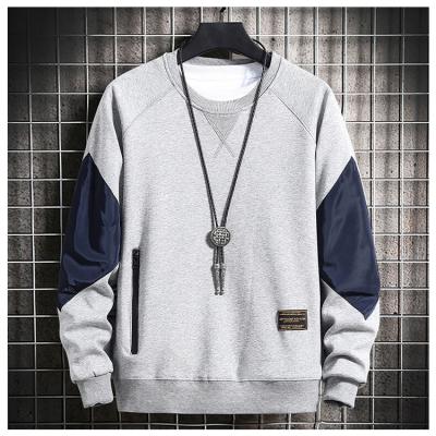 China Wholesale Custom Anti-wrinkle Best Selling Men's Pullover Color Patchwork 100%Cotton Hoodie for sale